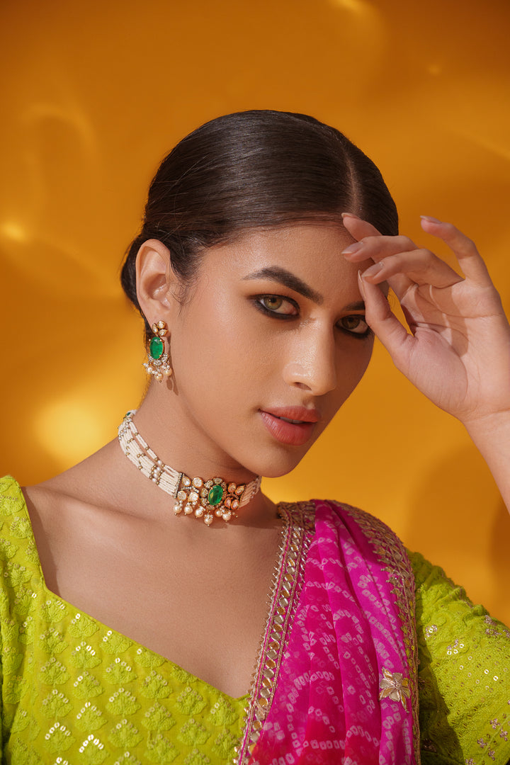 Kavya Polki Choker