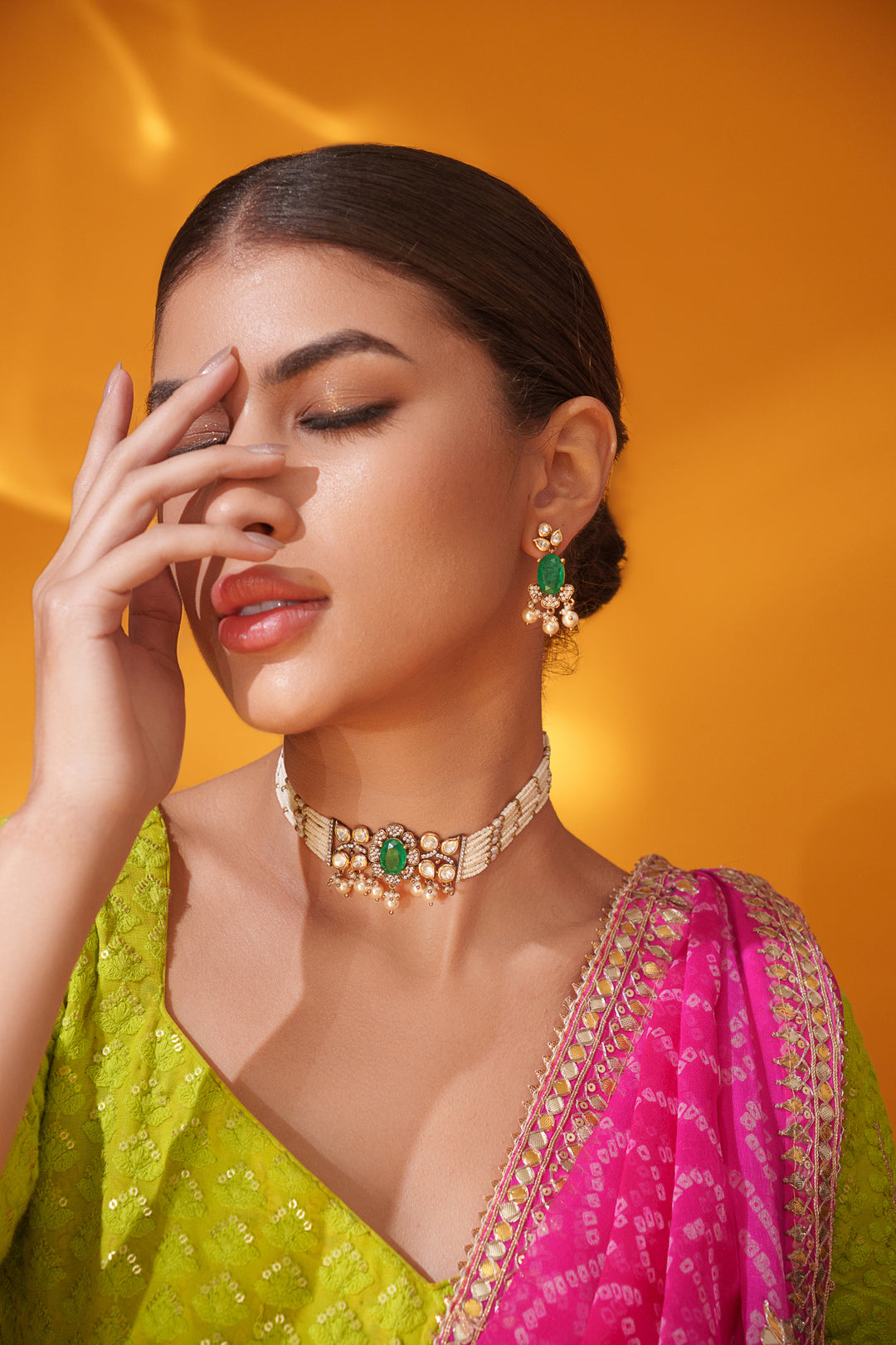 Kavya Polki Choker