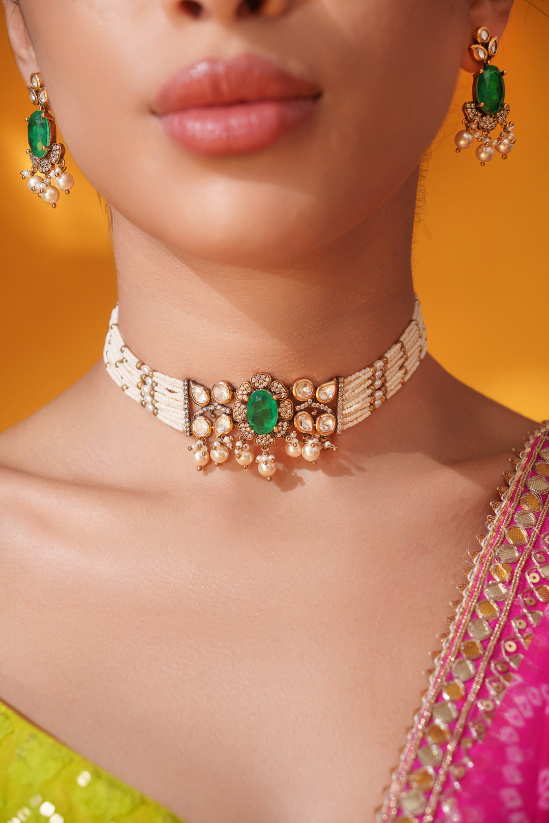 Kavya Polki Choker