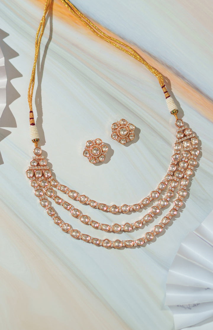 Zanya Layered Kundan Necklace Set