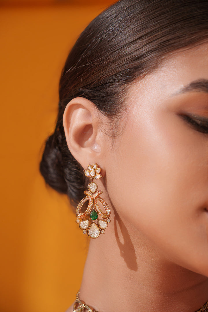 Yashna Green Polki Choker
