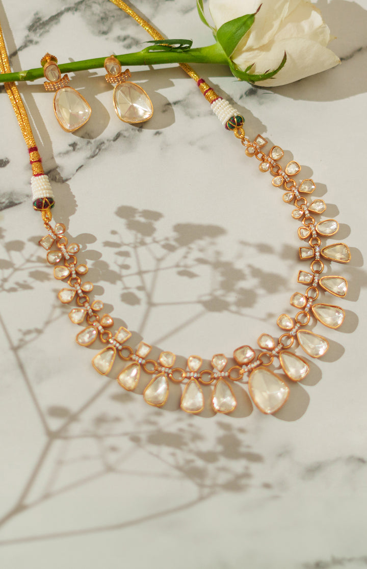 Azaya Moissanite Necklace Set
