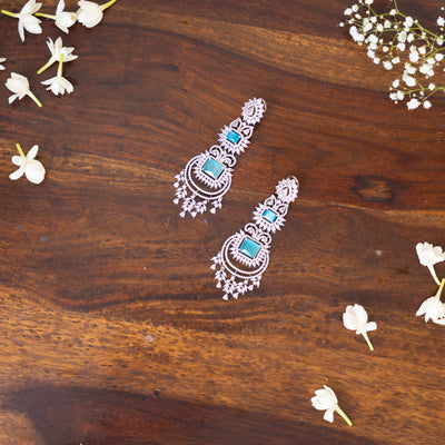 Girisha Diamond Earrings zevarbygeeta
