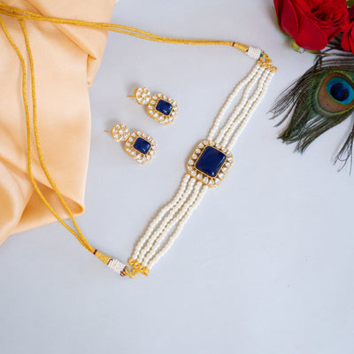 Kundan choker Set zevarbygeeta