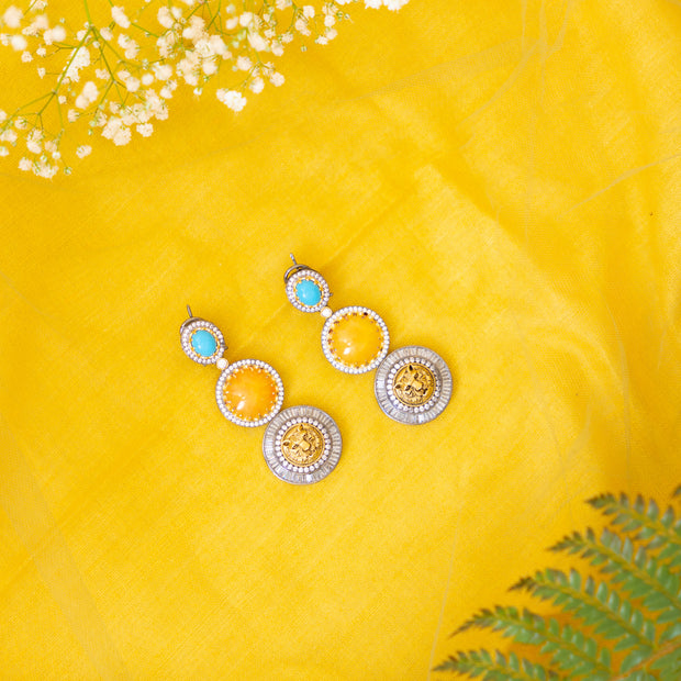 Gaura Kundan Earrings