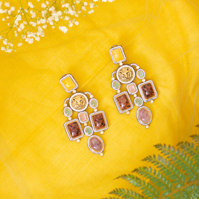 Godavri Kundan Earrings zevarbygeeta