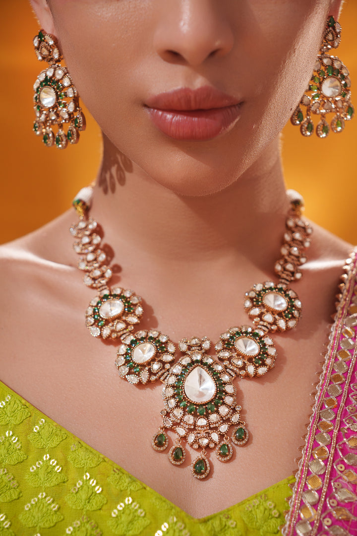 Suhaniya Polki Long Set