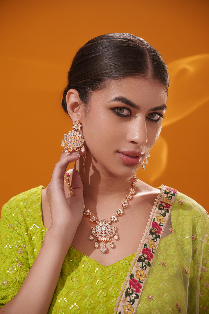 Zohaira Kundan Necklace Set