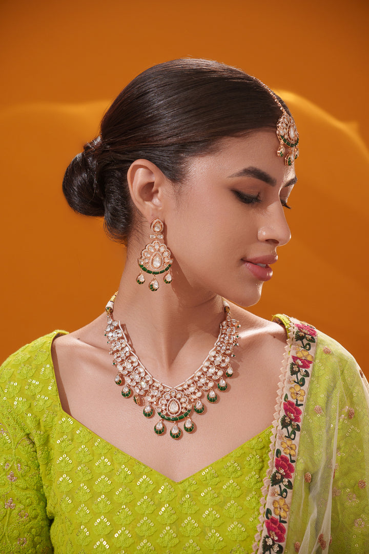 Pratyara Kundan Necklace Set