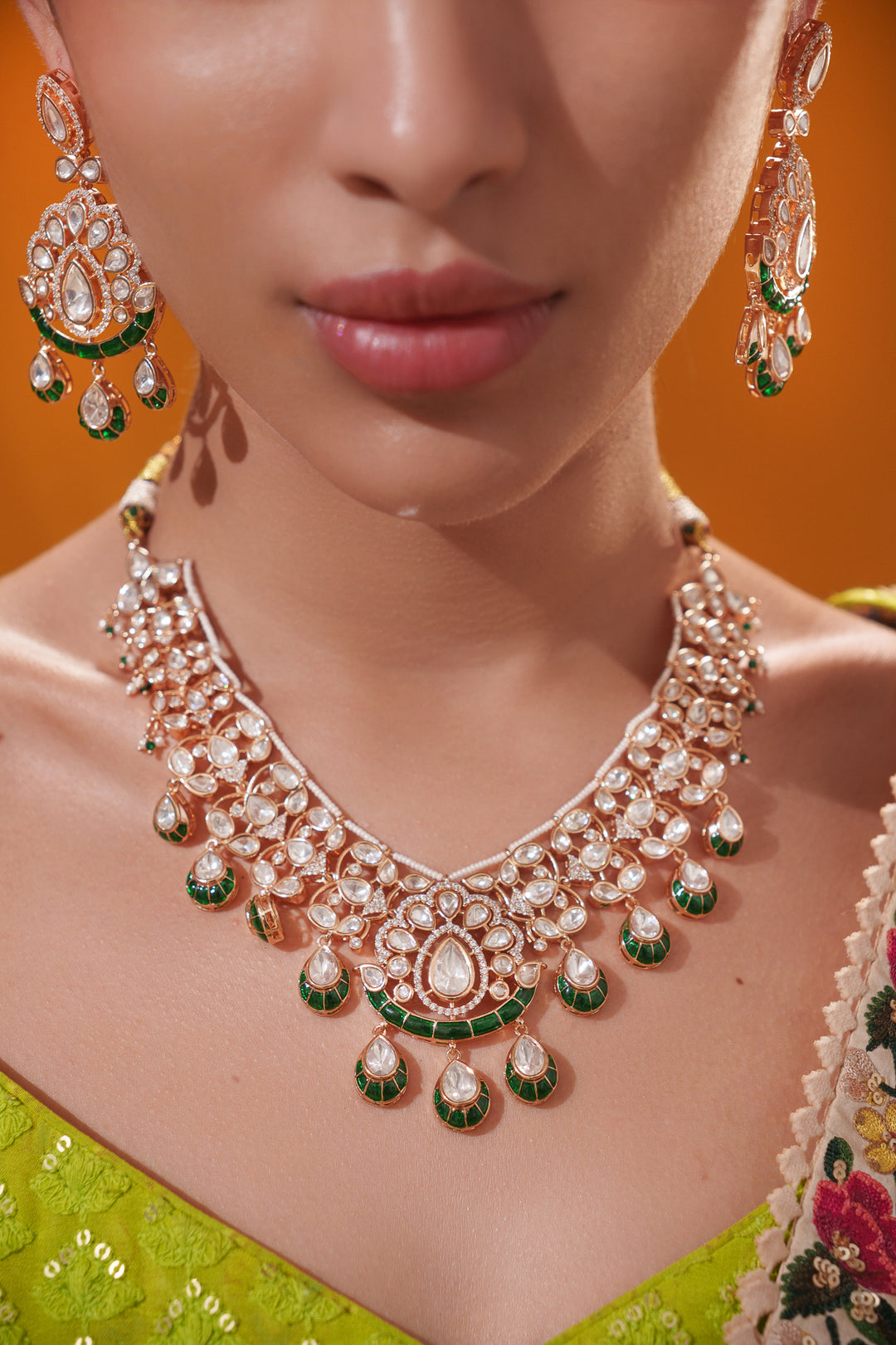 Pratyara Kundan Necklace Set