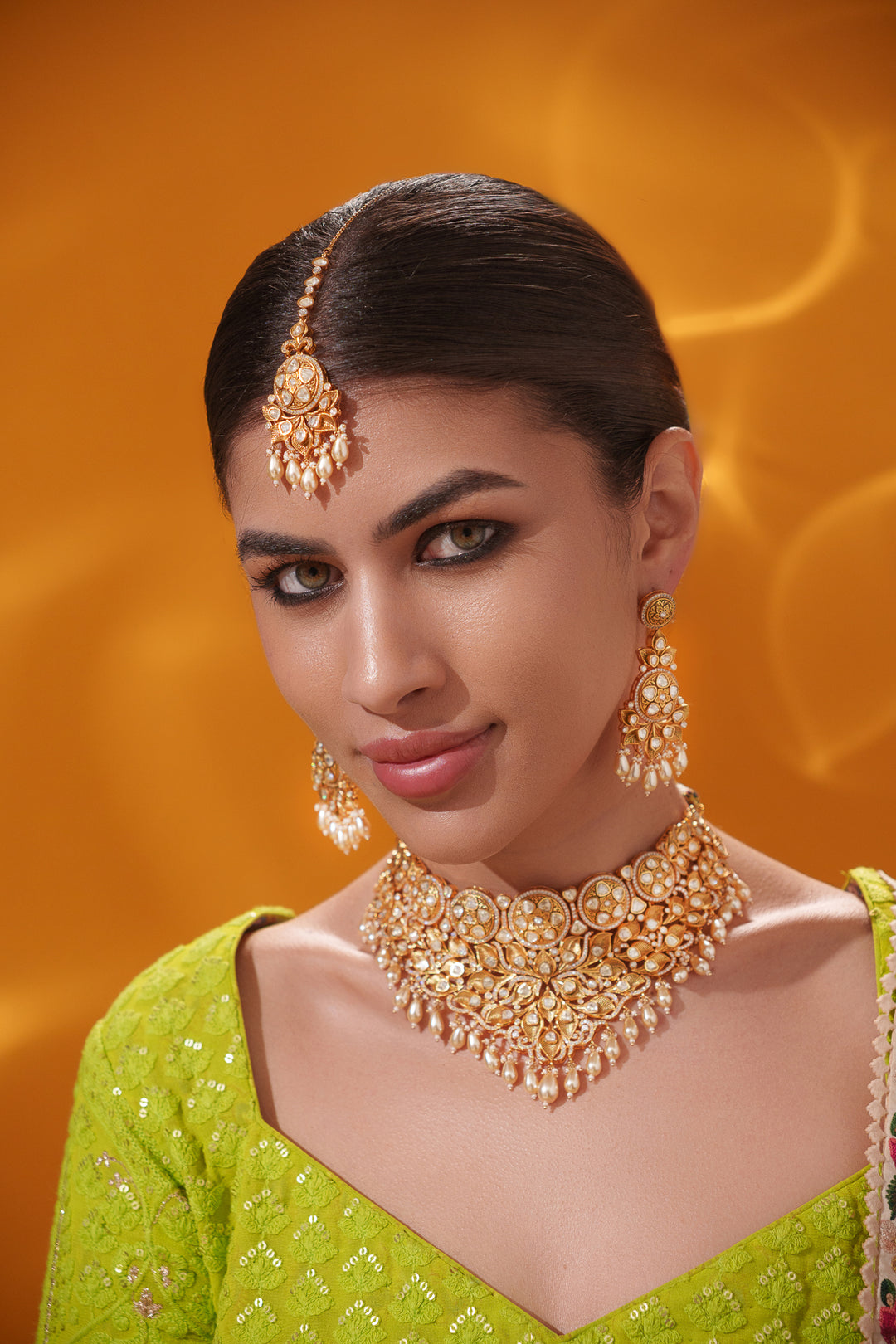 Ishvi Kundan Bridal Set