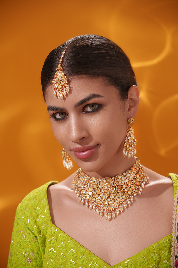 Ishvi Kundan Bridal Set