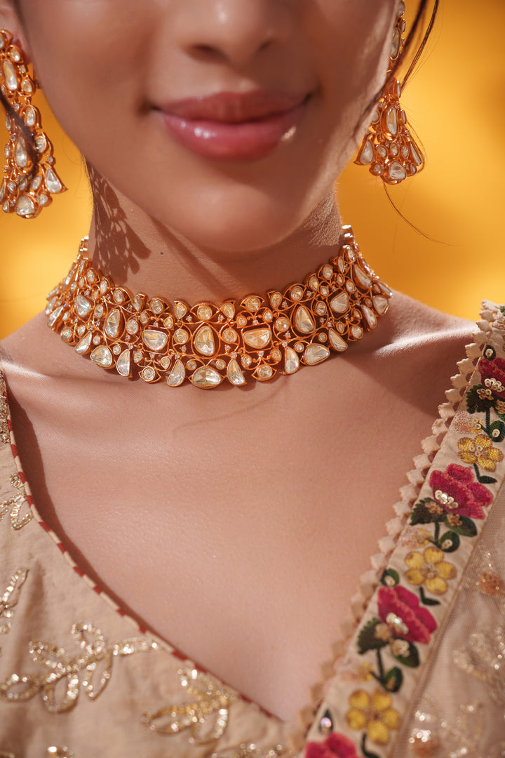 Vamshi Moissanite Necklace Set