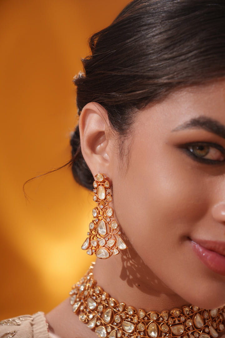Vamshi Moissanite Necklace Set