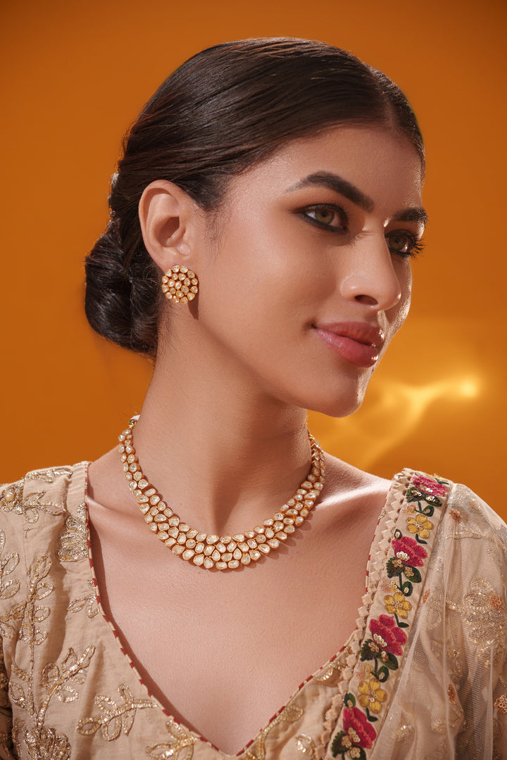 Liyanaaz Moissanite Necklace Set