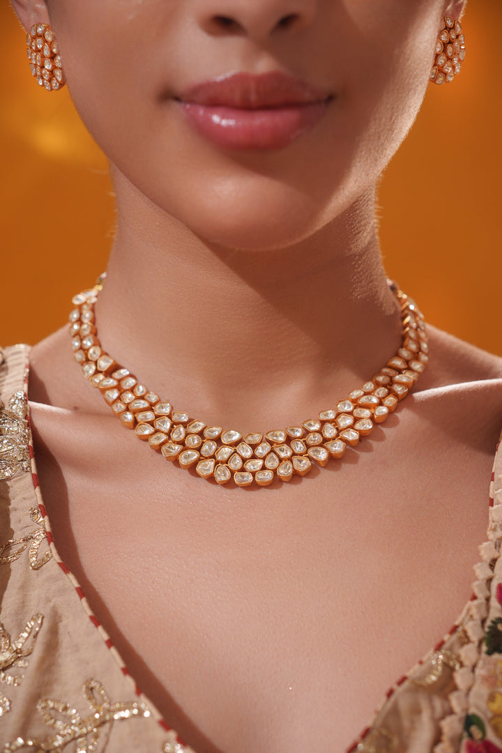 Liyanaaz Moissanite Necklace Set