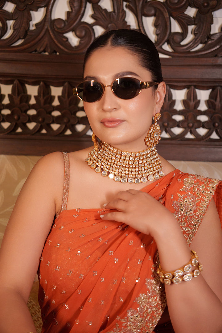 Zahra Moissanite Bridal Set