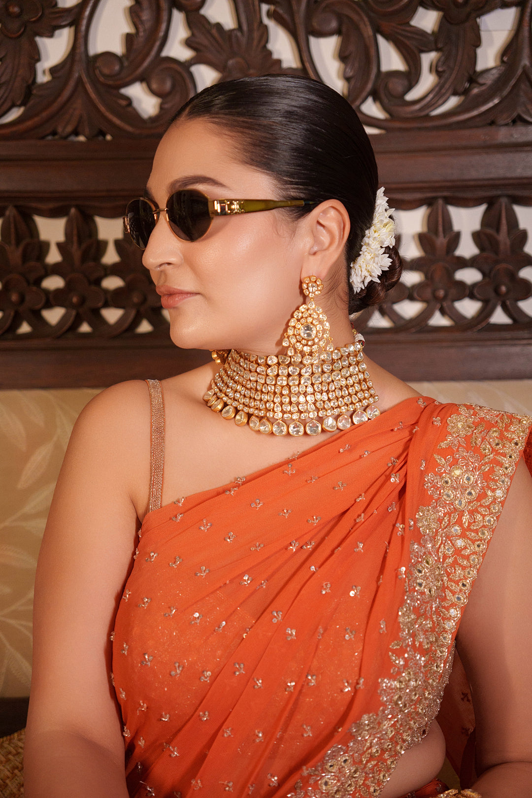 Zahra Moissanite Bridal Set