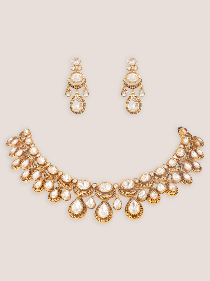 Ziha Moissanite Necklace Set