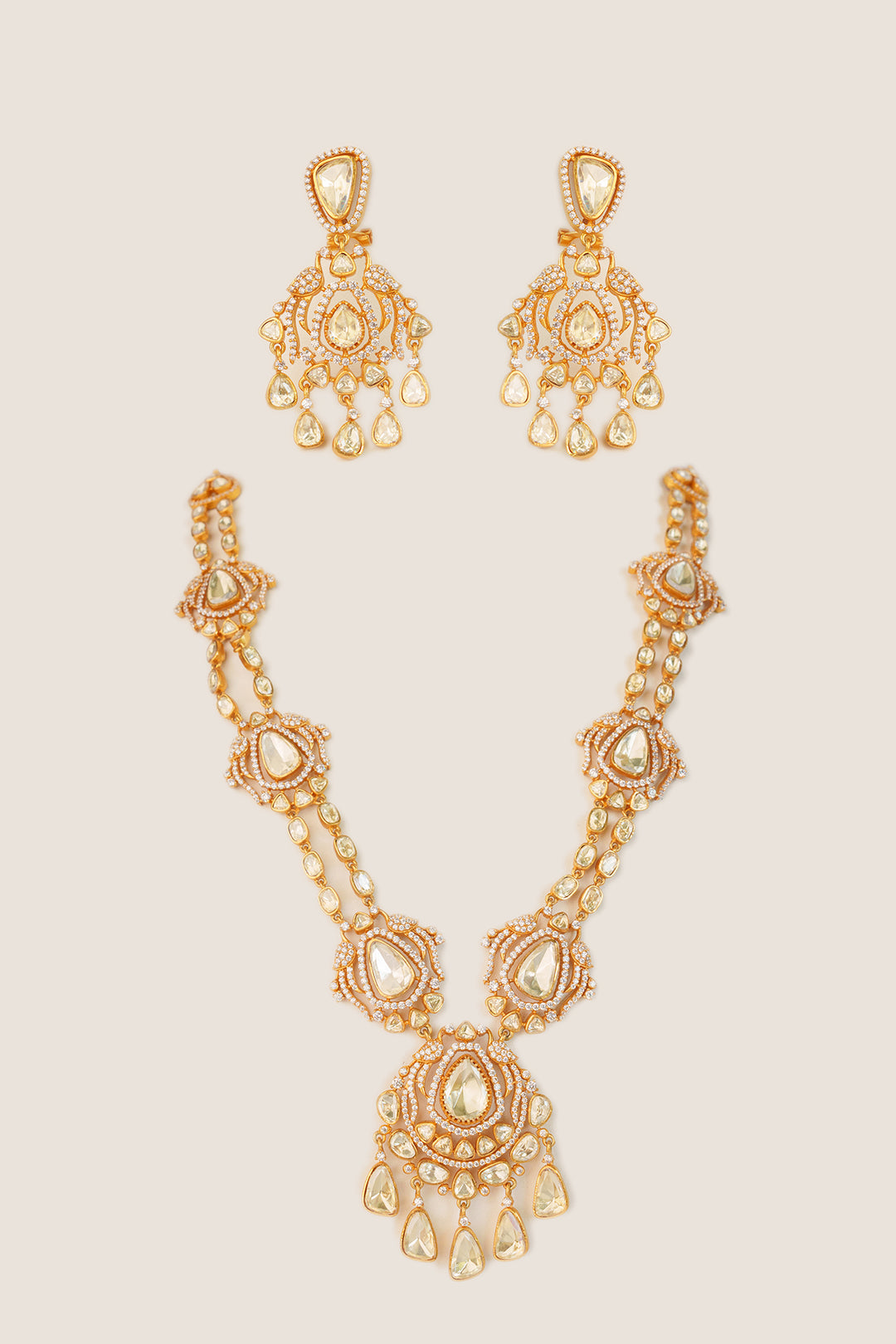 Nima Moissanite Long Set