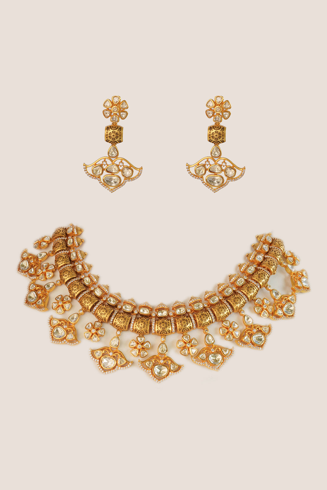 Asvee Moissanite Necklace Set