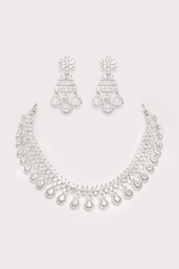 Ekisha Diamond Necklace Set