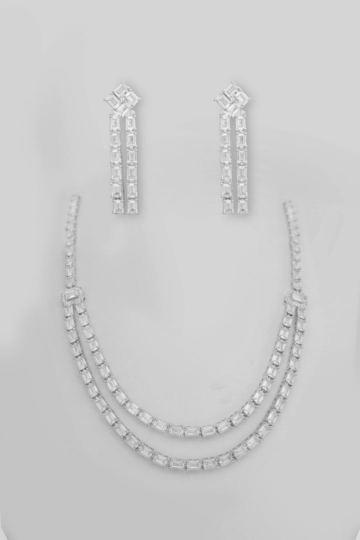 Vinia Diamond Necklace Set
