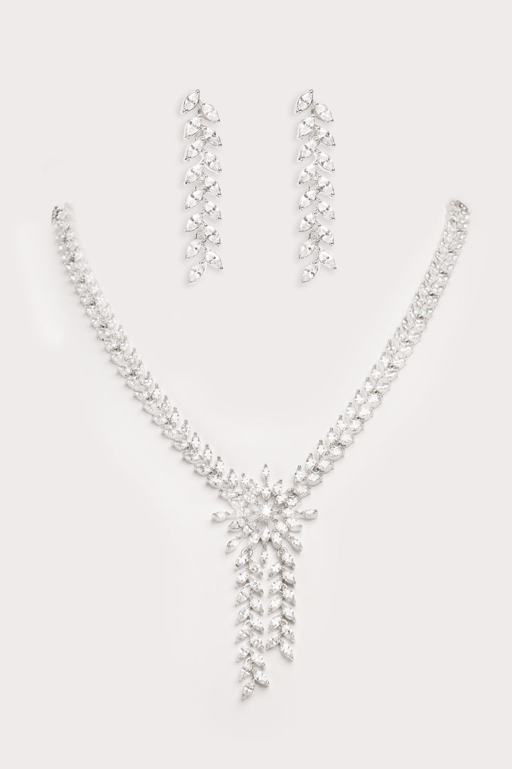 Qaira Diamond Necklace Set