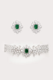 Myra Green Diamond Choker