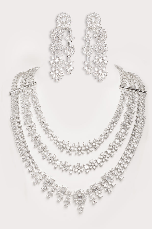 Anekta Multiwear Diamond Necklace Set