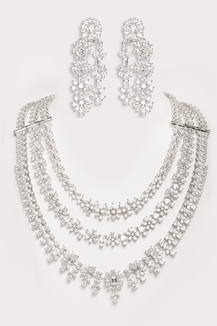 Anekta Multiwear Diamond Necklace Set