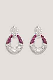 Aamiya Pink Diamond Earrings
