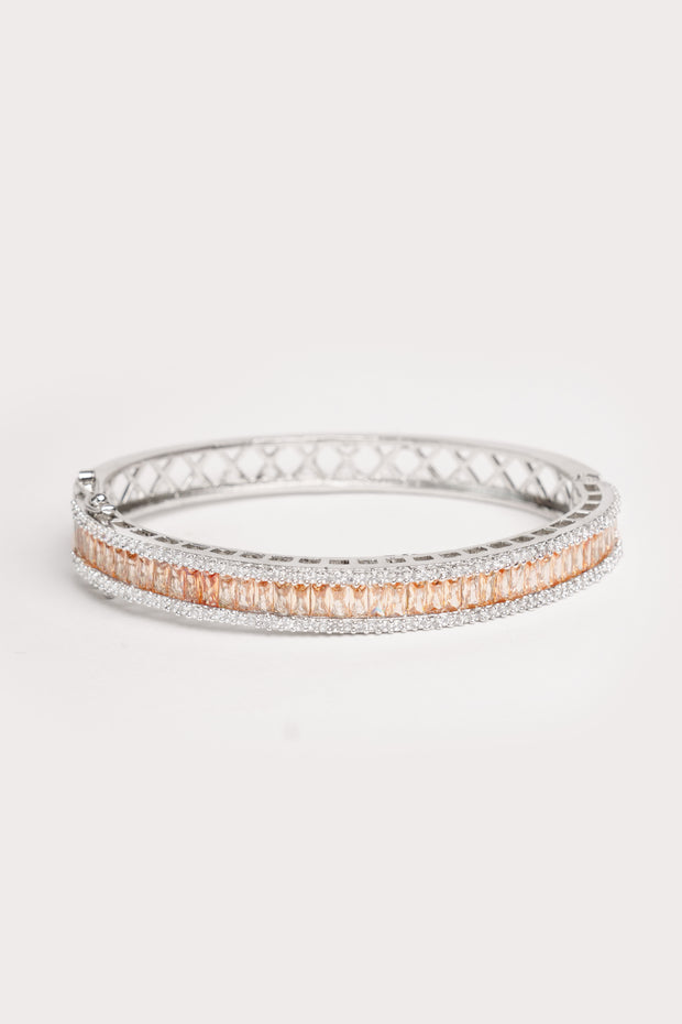 Eshani Peach Diamond Bracelet