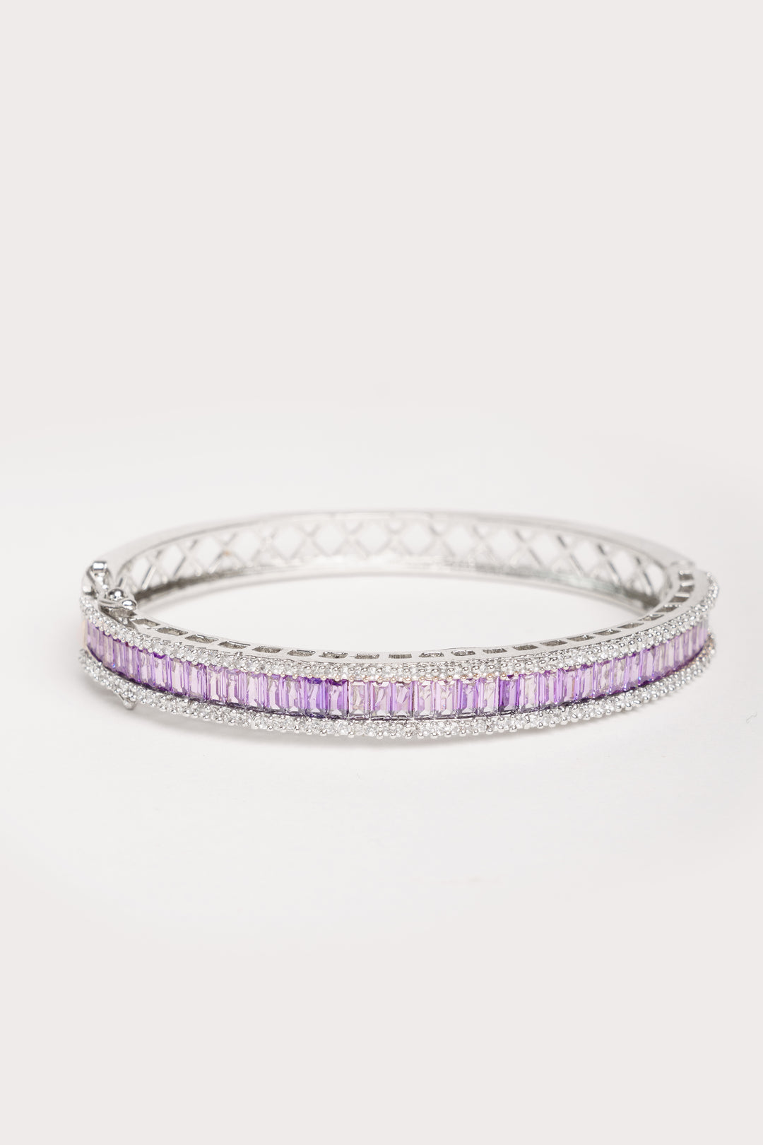 Eshani Purple Diamond Kada