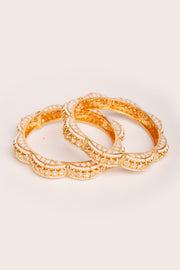 Mahika Mint White Kundan Kadas