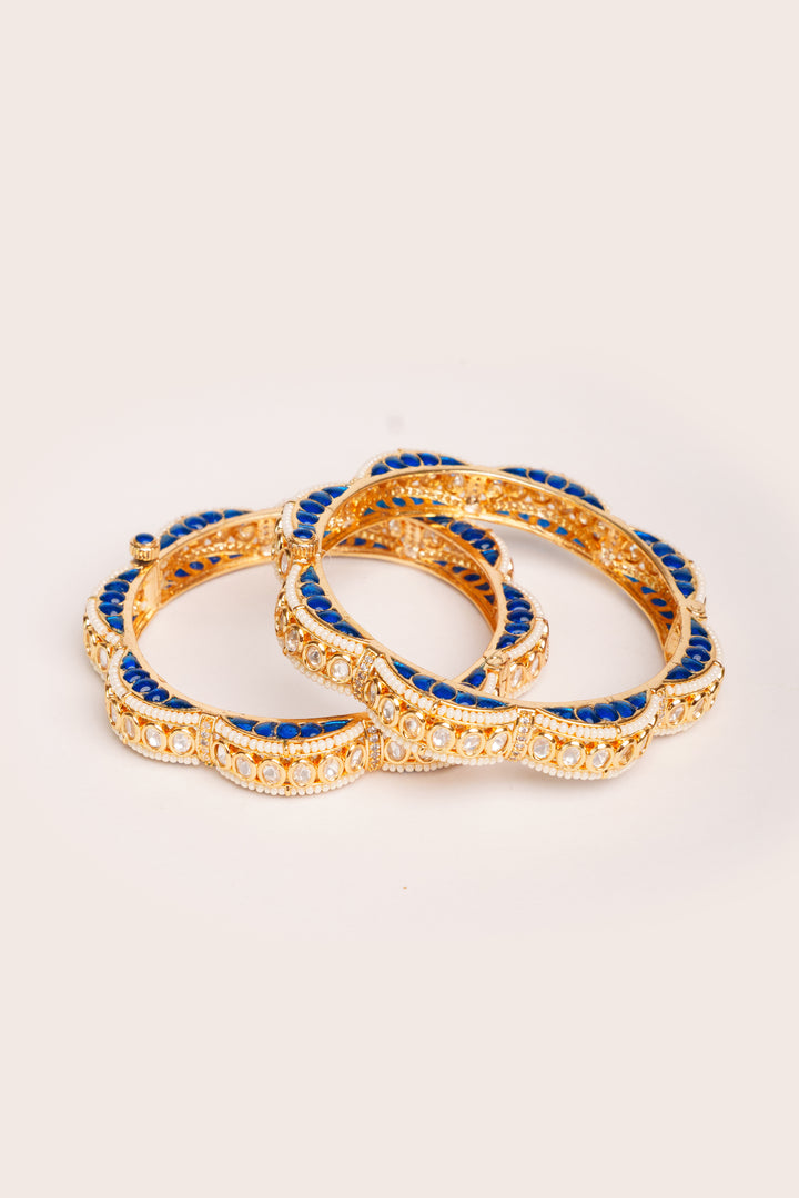 Mahika Blue Kundan Kadas