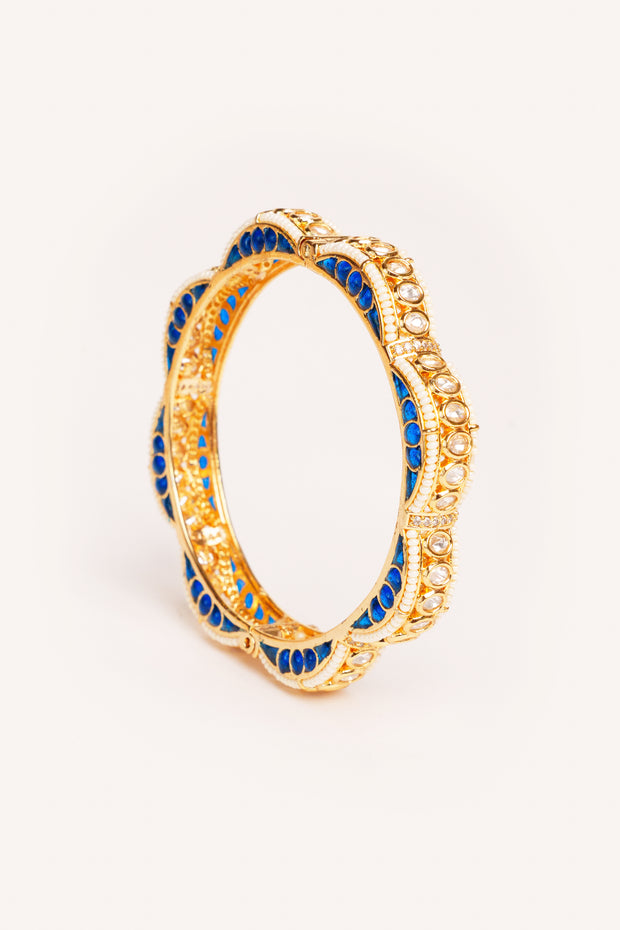 Mahika Blue Kundan Kadas