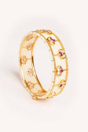 Hasvika Pink Kundan Kadas