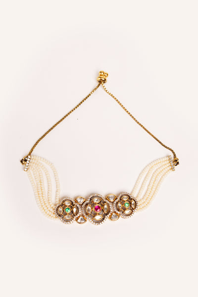 Inaya Navratan Kundan Bracelet