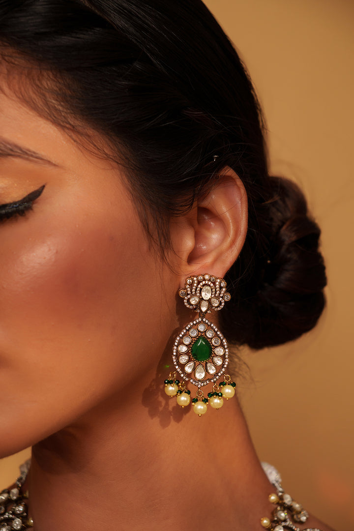 Lavani Polki Necklace Set