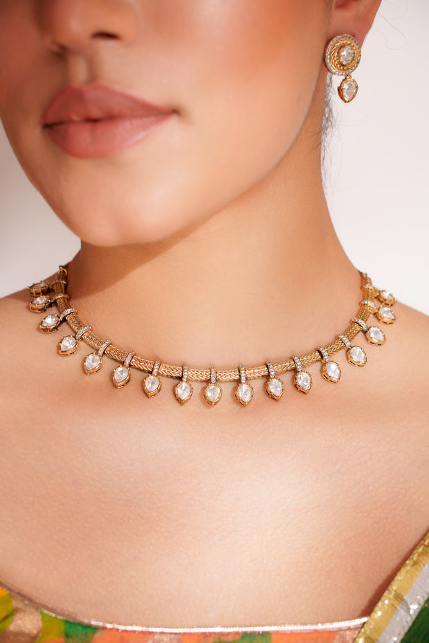Alka Kundan Necklace Set