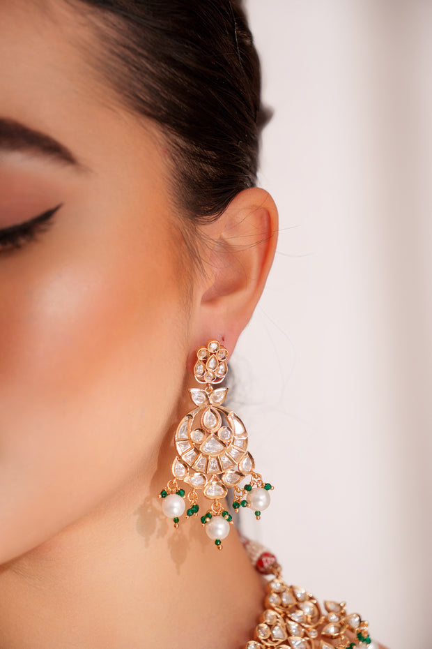Zovika Kundan Necklace Set