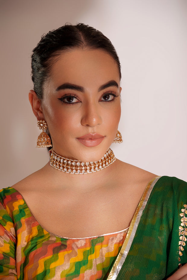 Tishya Kundan Choker Set