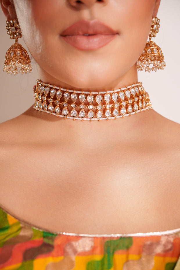 Tishya Kundan Choker Set