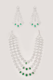 Falak Diamond Necklace Set