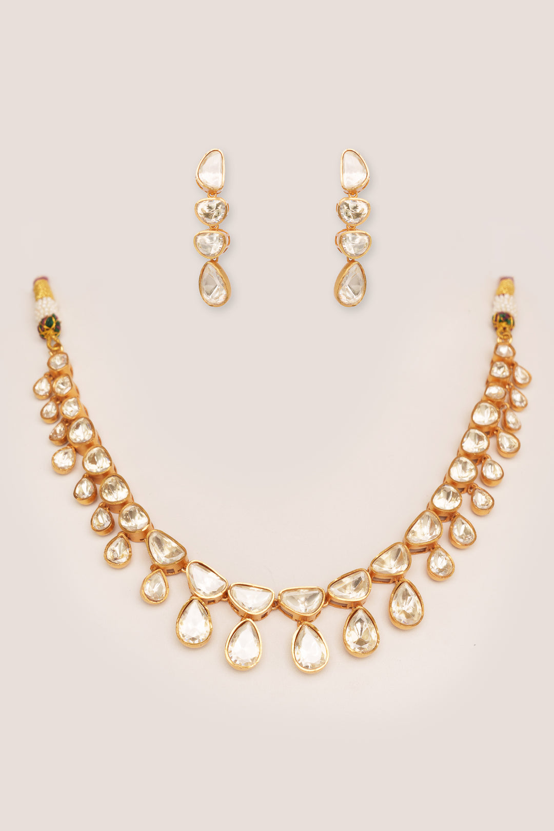 Daksha Moissanite Necklace Set
