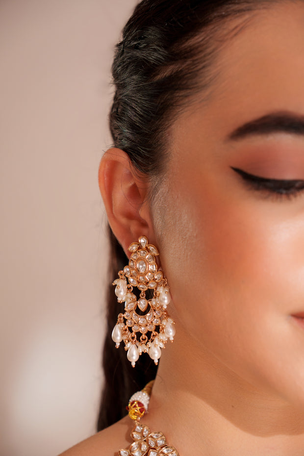 Yalina Kundan Necklace Set