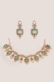 Anjali Green Necklace Set