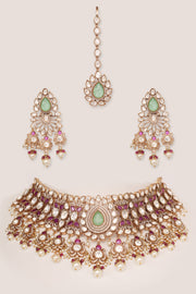 Zuri Kundan Necklace Set