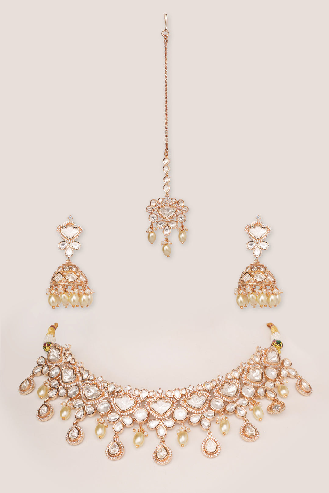 Aanaya Kundan Necklace Set